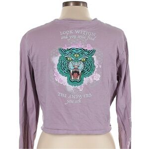 Empyre long sleeve crop